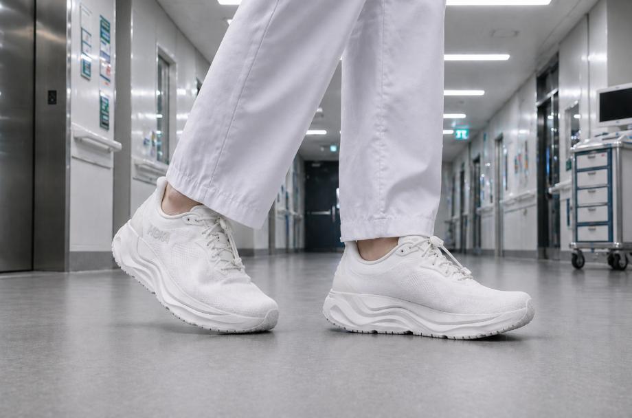 HOKA Arahi Men White