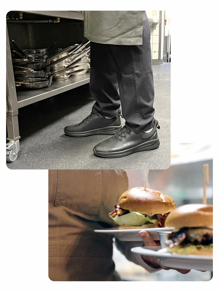 SIKA Sneaker i HORECA miljø